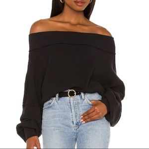 *NWT* Free People “Close To You” off the shoulder Top